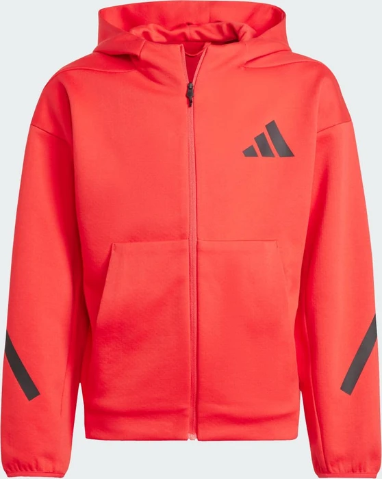 adidas Z.N.E. Zip Hoodie pure ruby/black (Junior)