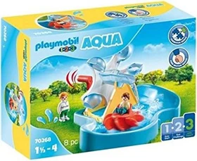 playmobil 1.2.3 Wasserrad mit Karussell