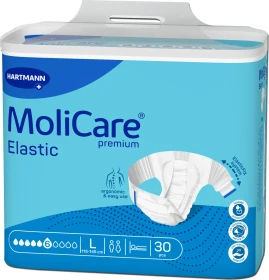 Hartmann MoliCare Premium Elastic 10 Tropfen Schutzhose Größe L, 90 Stück (3x 30 Stück)