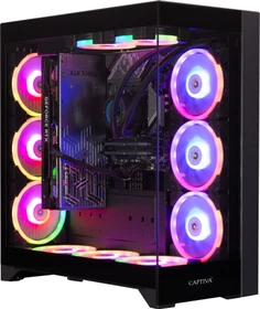 Captiva Ultimate Gaming R90-350, Ryzen 9 9950X3D, 64GB RAM, 4TB SSD, GeForce RTX 5090, Windows 11 Home (90350)