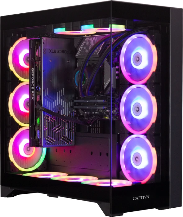 Captiva Ultimate Gaming R90-350, Ryzen 9 9950X3D, 64GB RAM, 4TB SSD, GeForce RTX 5090, Windows 11 Home