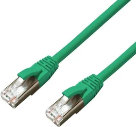 MicroConnect Patchkabel, Cat6a, S/FTP, RJ-45/RJ-45, 20m, grün