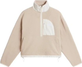 The North Face Yumiori Off Peak Fleece Half Zip Jacke timeless taupe/white dune (Damen)