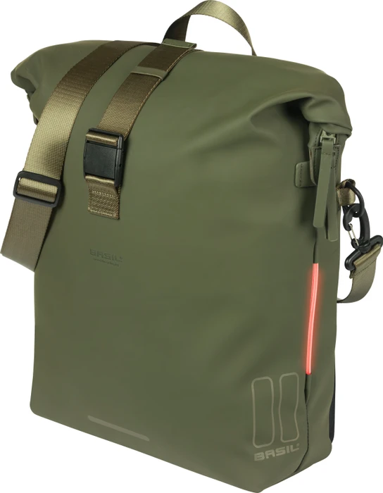Basil SoHo MIK Studs Gepäcktasche grün