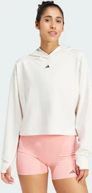 adidas Power Loose Fit Back-Ventilation Hoodie chalk white (Damen)