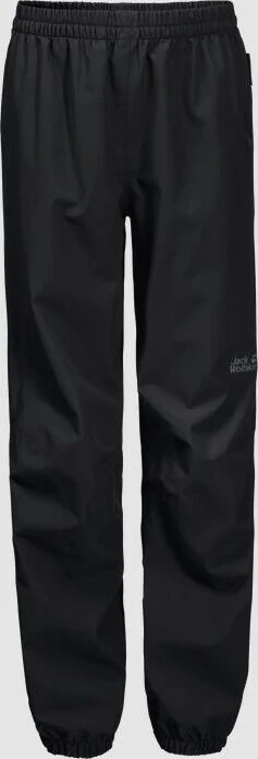 Jack Wolfskin Rainy Days Hose lang schwarz (Junior)