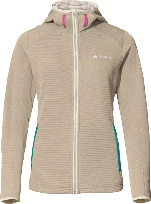 Vaude Skomer Hooded Fleece Jacke linen (Damen)