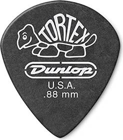 Dunlop Tortex Pitch Black Jazz III Pick, .88mm, 72-Pack