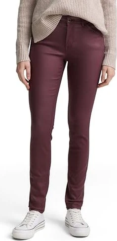 Tom Tailor Coated Lucie Skinny Jeans zinfadel red (Damen)