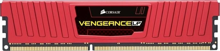 Corsair Vengeance LP rot UDIMM 8GB Kit, DDR3L-1600, CL9-9-9-24