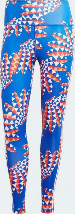 adidas x FARM Rio Hose 7/8 bold blue/bliss orange (Damen)