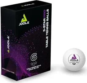 Joola Pro 3-Stern 40+ Tischtennisbälle, 6 Stück