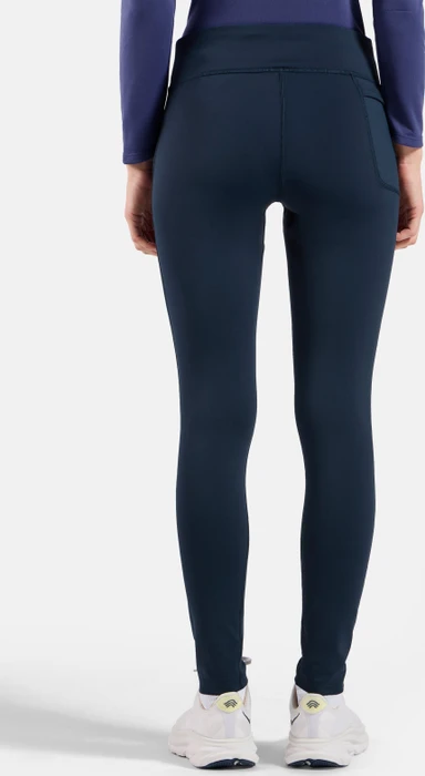 Odlo Essential Warm Tights Laufhose lang dark sapphire (Damen)