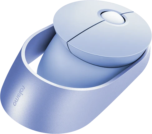 Rapoo Ralemo Air 1 Multi-mode Wireless Charging Mouse violett, USB/Bluetooth