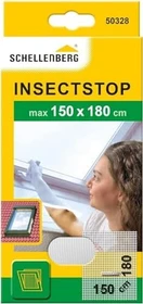 Schellenberg Insect Stop Fliegengitter für Dachfenster mit Reißverschluss 150x180cm weiß