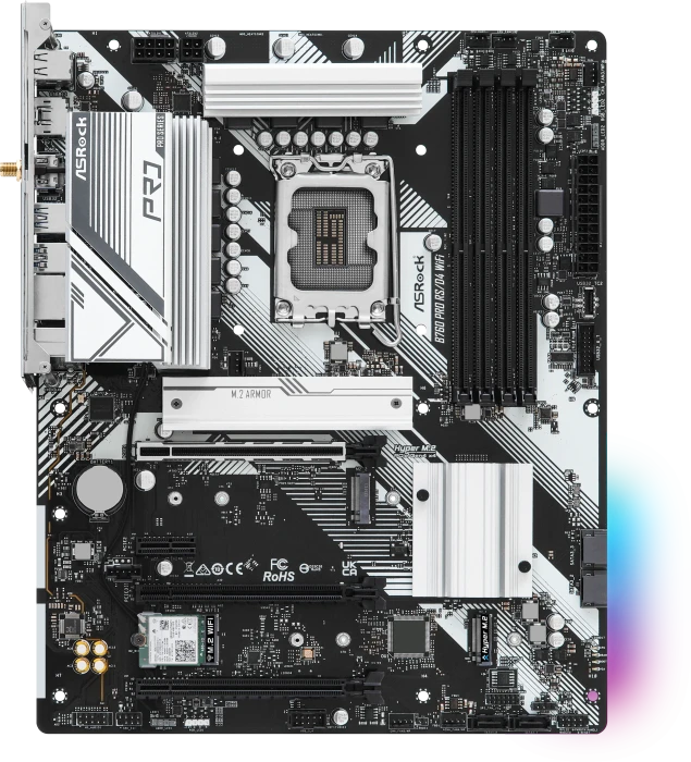ASRock B760 Pro RS/D4 WiFi (Intel 1700)