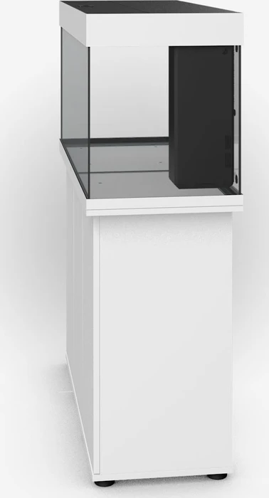Juwel Rio 180 LED Aquarium-Set mit Unterschrank, weiß/weiß, 180l