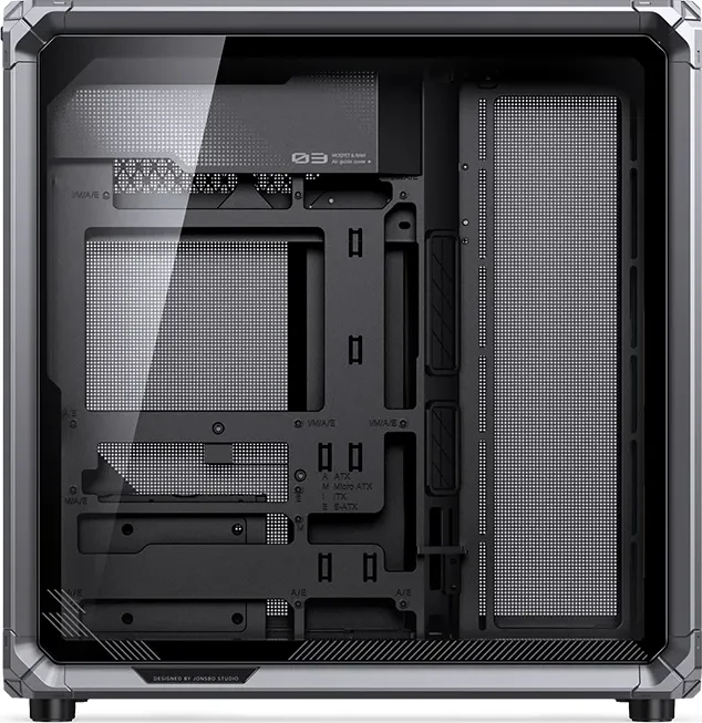 Jonsbo X400 Pro Gray, Glasfenster