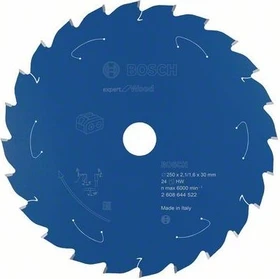 Bosch Professional Expert for Wood Kreissägeblatt 24Z, 254x1.6x30mm, 1 Stück