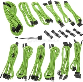 BitFenix Alchemy 2.0 BQT-DPP-Series Kabel Kit für Netzteile, NVIDIA grün (BFX-ALC-BQTNV-RP)