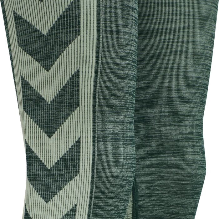 hummel CLEA Seamless Tight Hose lang dark spruce (Damen)