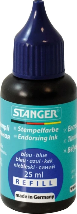 Stanger Stempelfarbe 25ml, blau