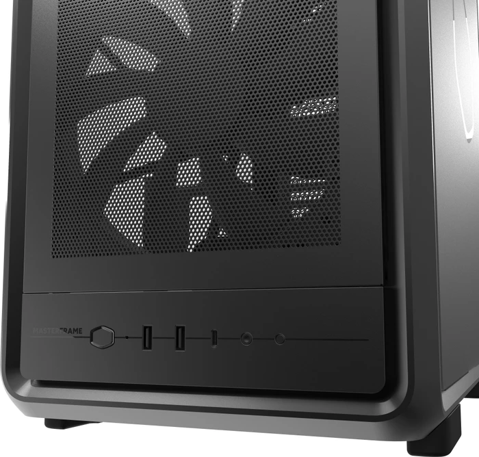 Cooler Master MasterFrame 500 Mesh, schwarz, Glasfenster