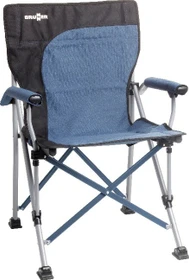 Brunner Raptor Demtex Campingsessel schwarz/blau