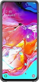 Samsung Gradation Cover für Galaxy A70 schwarz