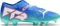 Puma Future 7 Pro+ FG/AG bluemazing/puma white/electric peppermint Vorschaubild