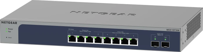 Netgear MS510 Desktop 10G Smart Switch, 8x RJ-45, 2x SFP+