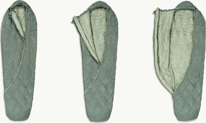 Jack Wolfskin Athmos Down +5 195cm Mumienschlafsack picnic green