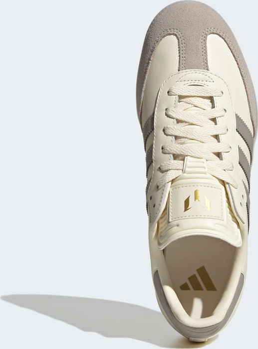 adidas Samba Messi cream white/light brown/gold metallic
