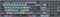 LogicKeyboard Titan Wireless DaVinci Resolve Mac, Titanium Gray, LEDs weiß, USB/Bluetooth, DE Vorschaubild