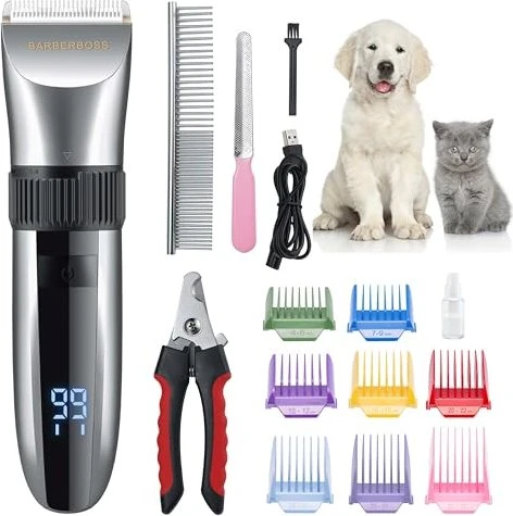 BarberBoss QR-9082 Professioneller Haarschneider für Tiere