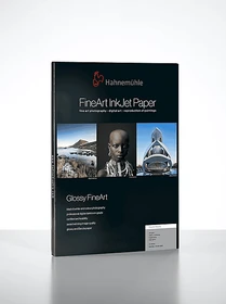 Hahnemühle Digital Glossy FineArt Baryta Inkjetpapier hochglänzend hellweiß, A4, 325g/m², 25 Blatt