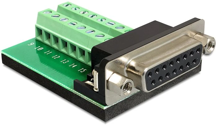 DeLOCK Gameport auf 16-Pin Terminalblock
