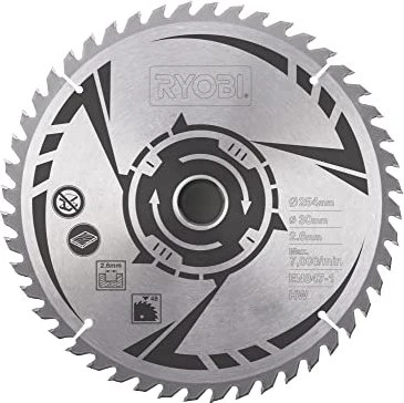 Ryobi SB254T48A1 HM Kreissägeblatt 48Z, 254x2.6x30mm, 1 Stück