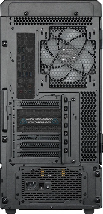 Thermaltake Neired, schwarz, Ryzen 7 7700X, 32GB RAM, 2TB SSD, GeForce RTX 4080