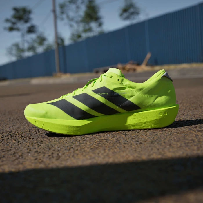 adidas Adizero Adios 9 lucid lemon/core black/halo silver (Herren)