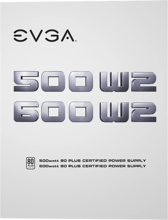 EVGA W2 600 600W, ATX