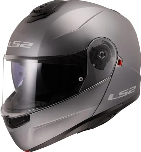 LS2 FF908 Strobe II Solid matt grau