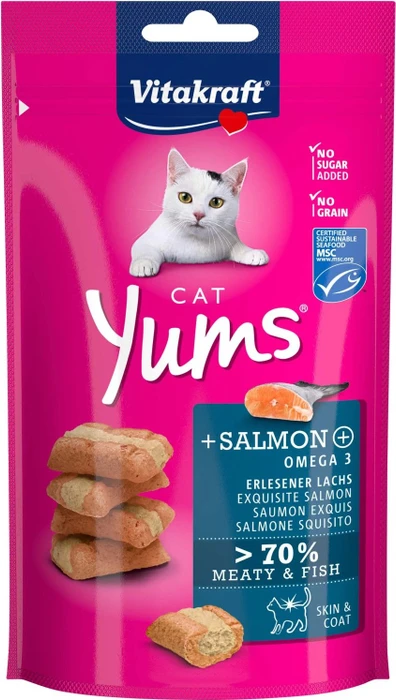 Vitakraft Cat Yums, mit Lachs, 40g