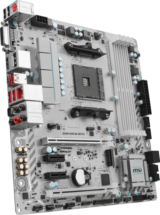 MSI B350M Mortar Arctic (AMD AM4)