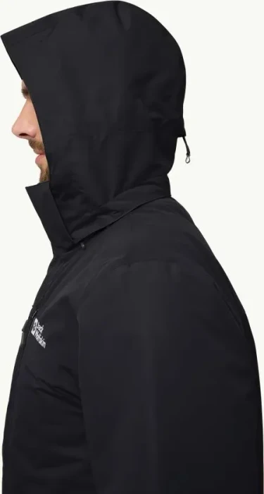 Jack Wolfskin Jasper 3in1 Funktionsjacke schwarz (Herren)