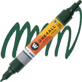 Molotow ONE4ALL Twin 1.5/4mm Acrylmarker future green