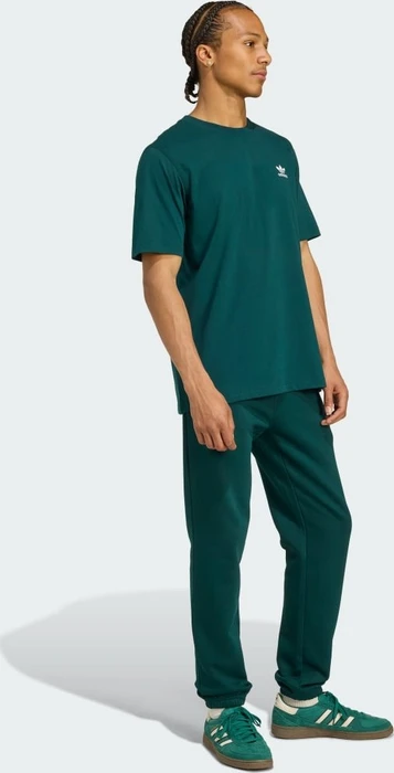 adidas Trefoil Essentials T-Shirt kurzarm aurora ivy (Herren)