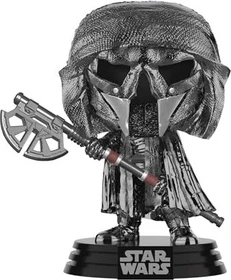 FunKo Pop! - Star Wars Episode IX Der Aufstieg Skywalkers - Knight of Ren Axe, Hematite Chrome