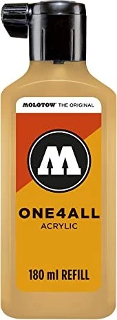 Molotow ONE4ALL Refill Acrylfarbe 180ml, saharabeige pastell