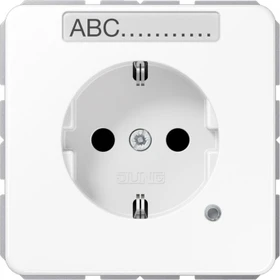 Jung Serie CD SCHUKO Steckdose 16A 250V, alpinweiß